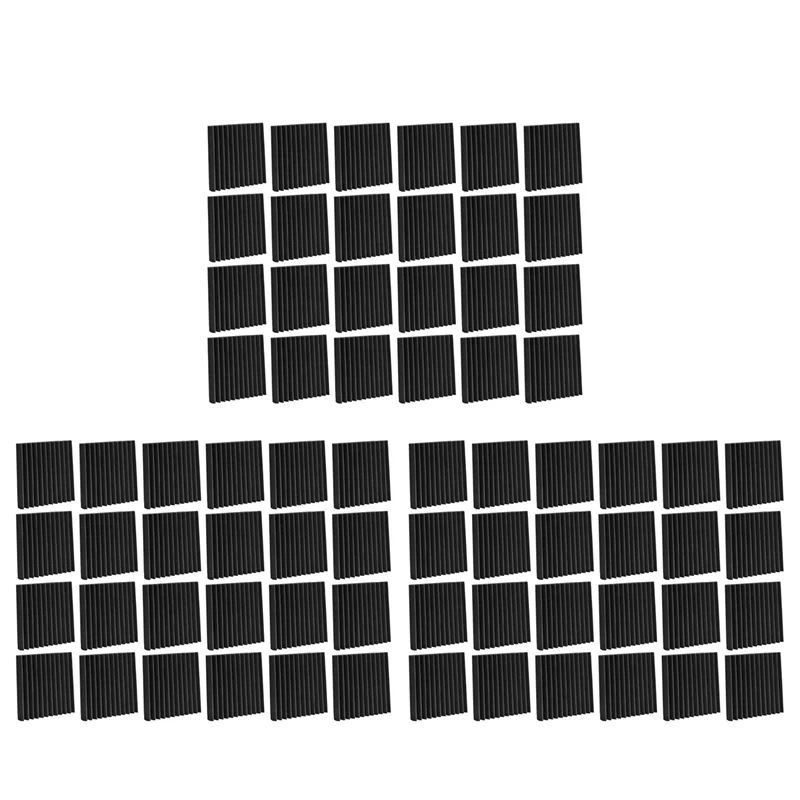 

B93B-Acoustic Foam Panels Wedges 72 Pack Acoustic Panels 1 X 12 X 12Inch Studio Sound Absorbing Tiles Recording Ceiling