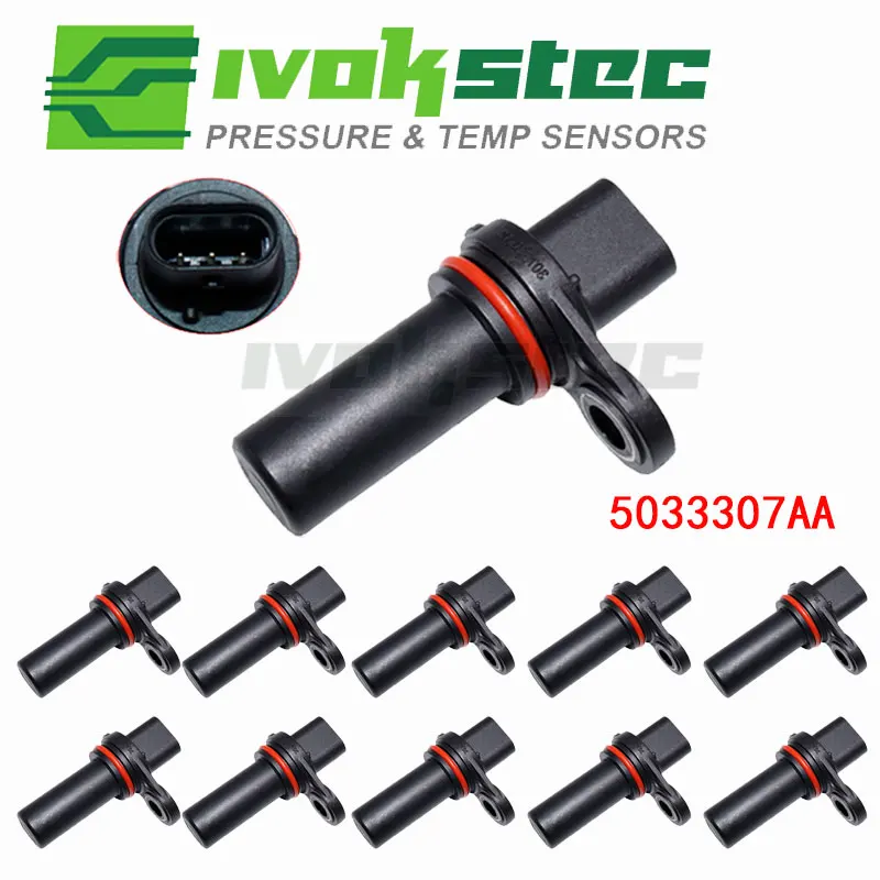 

New Crankshaft Position Sensor 5033307AA 5033307AB For Dodge Caliber Avenger Journey Ram 1500 Jeep Compass Patriot SRT Chrysler