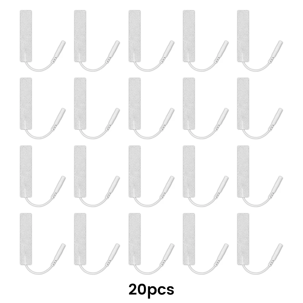 100/50/20P Tientallen Elektroden Pad EMS Spierstimulator Patch Herbruikbare Vervangbare Niet-geweven Stof zelfklevende Massager Stickers