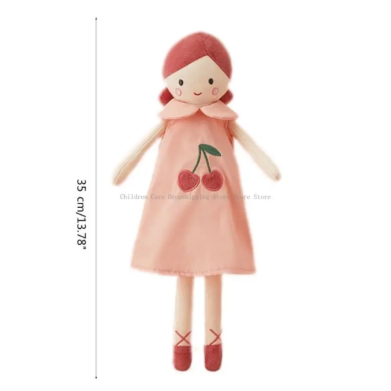 لطيف ، فإن PRINT SKIRT SKIRT SKIRT SKIRT DOLL DOLLAND APPEASE TOY FOR