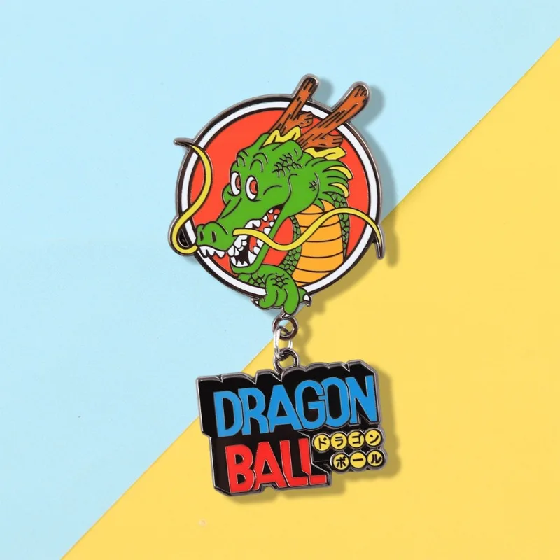 Dragon Ball Pin Goku Badge Fashionable and Personalized Cartoon Cute New Creative Portable High-Value Backpack Accessory Gift - view 2