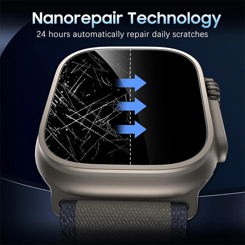 Hydrogel Film for Apple Watch 46MM 44MM 45MM 40MM 41 38 42 49MM Screen Protector iWatch series Ultra 11 10 9 8 se 6 Accessories image 3
