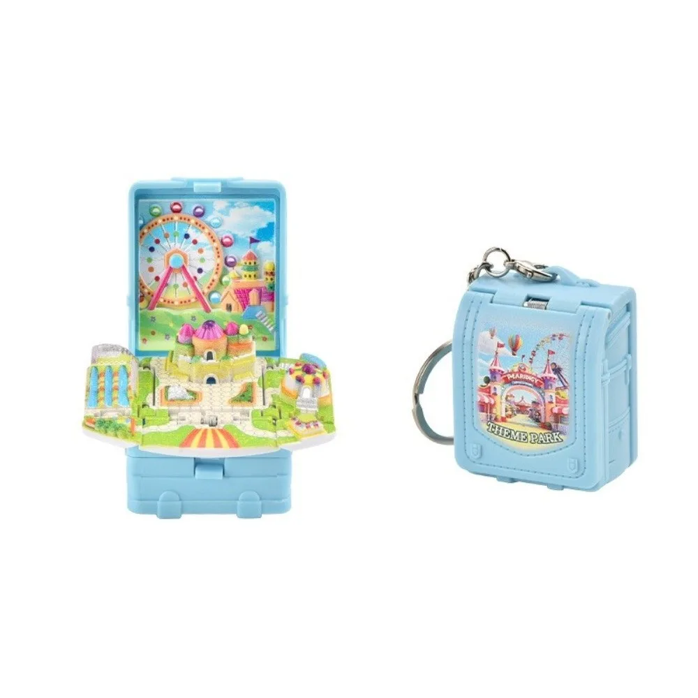 

Креативная стерео книга, 3D складная книга, мечта, развлечения, мультяшный замок, всплывающая книга, брелок, мини-декомпрессионная игрушка, подвеска для детей