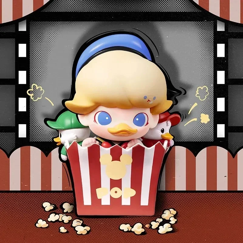 POP MART DIMOO WORLD x DISNEY Serie Blind Box Guess Bag Mystery Box Speelgoed Pop Leuke Anime Figuur Desktop Ornamenten Gift