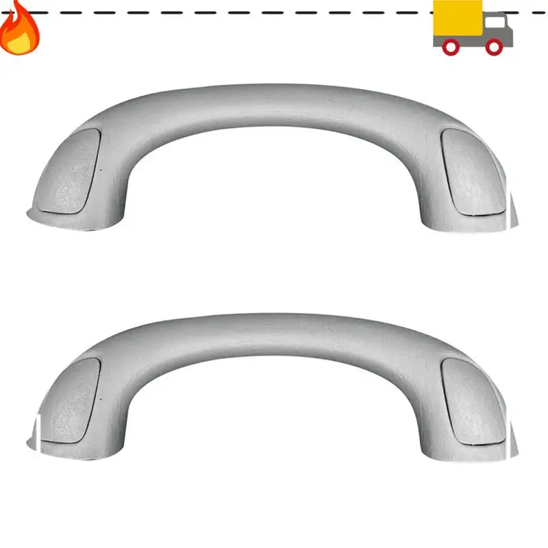 

2Pcs Car Inside Roof Assist Handle Pull Gray 74603-44020 For Lexus GX470 2003-2009 Roof Grip Handle Armrest 7460344020