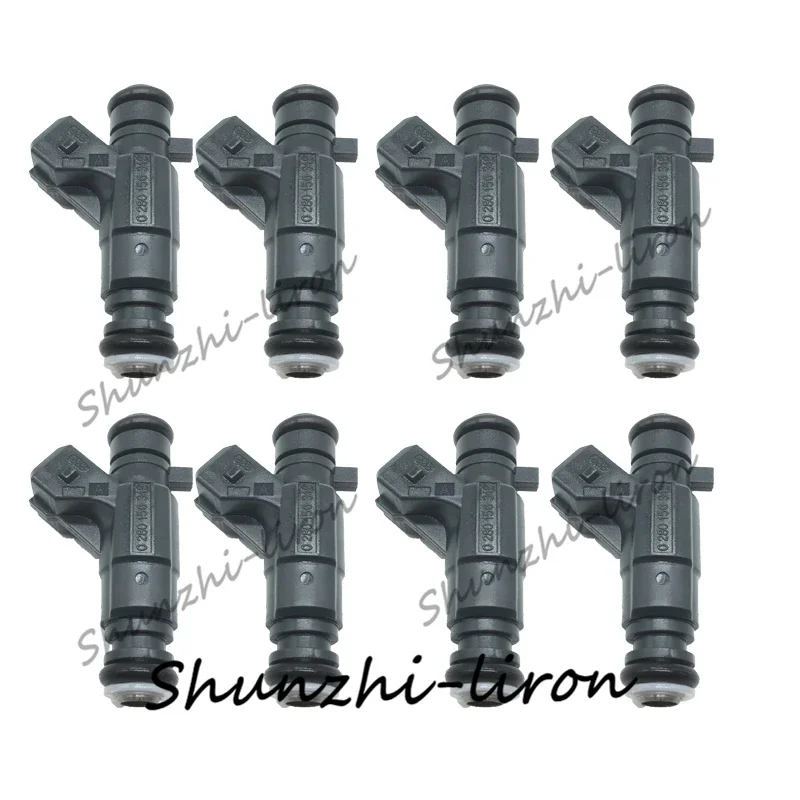 8pcs Fuel Injector Nozzle For x5 x6 rancher z6 zforce z6-ex 500 600 2011 2012 2013 OEM: 0280156319