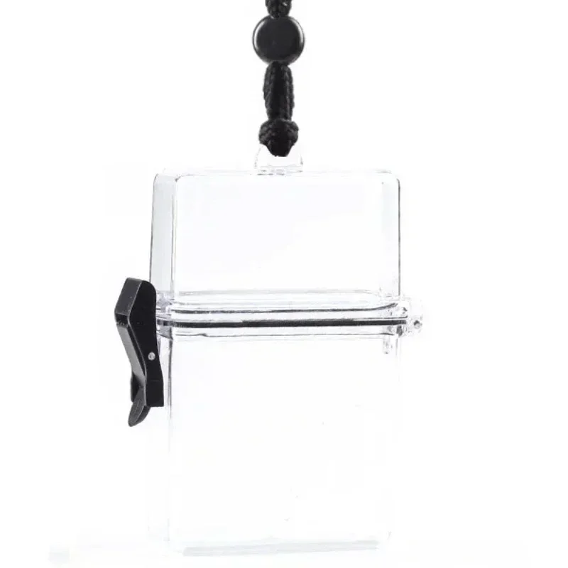 Plastic Korean Photo Card Holder Transparent Idol Photocard Protective Storage Box Small Card Collection Organizer Case