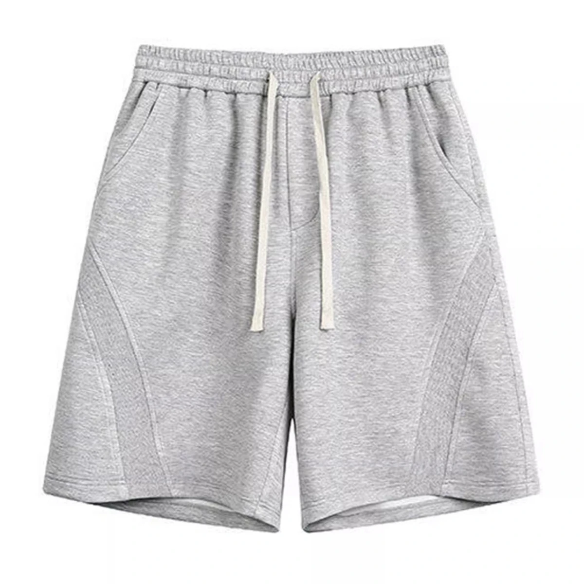 

American Style Heavyweight Patchwork Basketball Shorts Men's Casual Loose Large Size Sporty Five-Quarter Pants