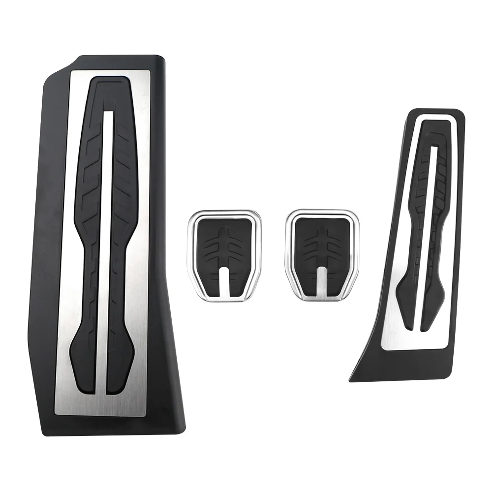 LHD Auto Pedale Für BMW G30 G31 Neue 5er Serie 2017 2018 2019 2020 2021 2022 2023 fußstütze Bremse Gas Gaspedal Pad Abdeckungen – Detail 2