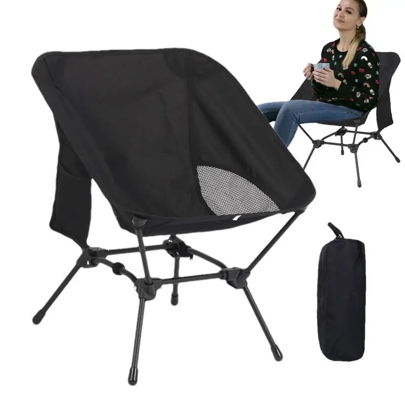 Portable Camping Chair Stable Portable Compact Folding Camping Chair Stable 264lbs Capacity Portable Folding Chair Heavy Duty