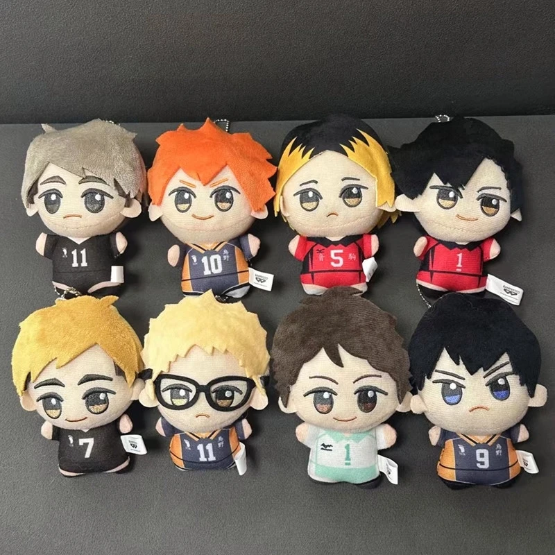 

Anime Haikyuu!! Shoyo Hinata Tobio Kageyama Oikawa Tooru Kei Tsukishima Cosplay Cotton Doll Furry Haliaster Maumet Pendant Gift