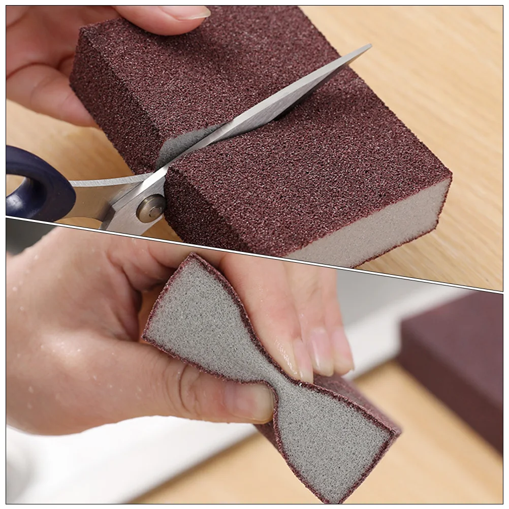 

10 Pcs Clean and Remove Stains Brush Sponge Decontamination Cleaning Dish Scrub Scrubber Wash Sponges