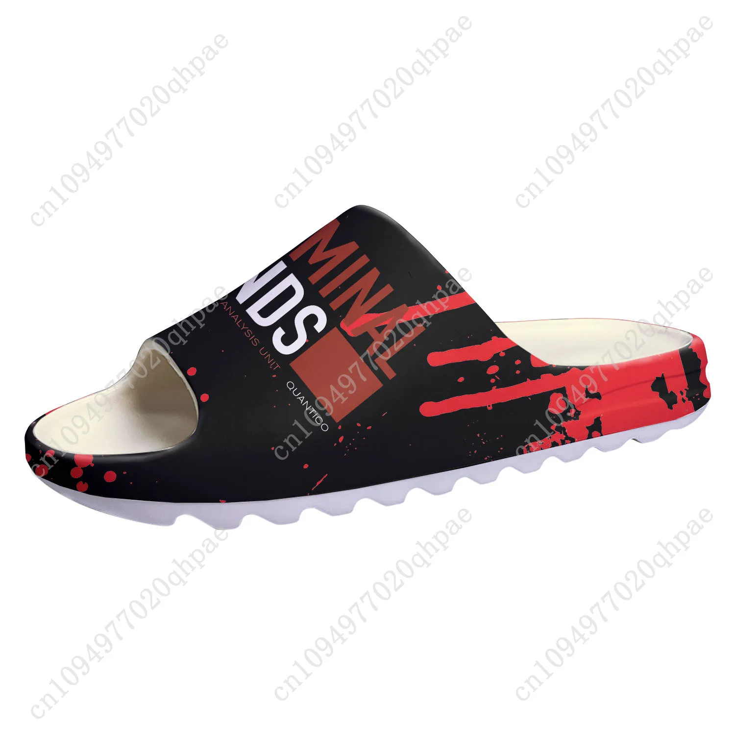 

Criminal Minds Custom Made Soft Sole Sllipers Home Clogs Step On Water Shoes Mens Womens Teenager Bathroom Beach Step In Slliper