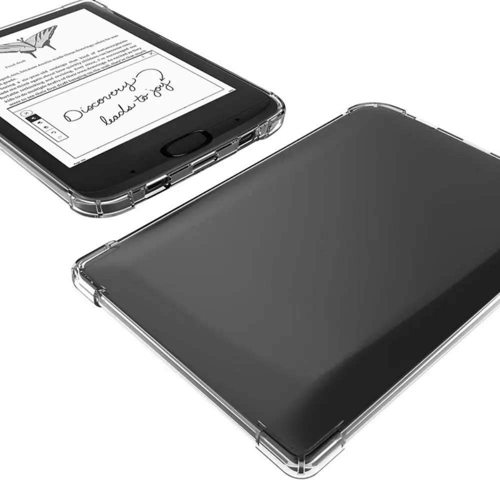 Transparent 6 inch e-Reader Case TPU Soft Protective Shell Ultra Thin Lightweight for PocketBook 616/617/618/628/632/633