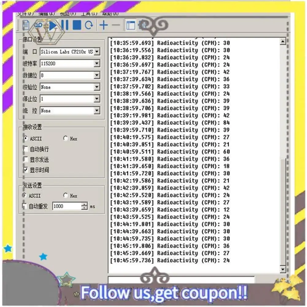 New Internet Of Things Geiger Counter Kit/Open Source/Nuclear Radiation Detector/Marble Tile Radiation