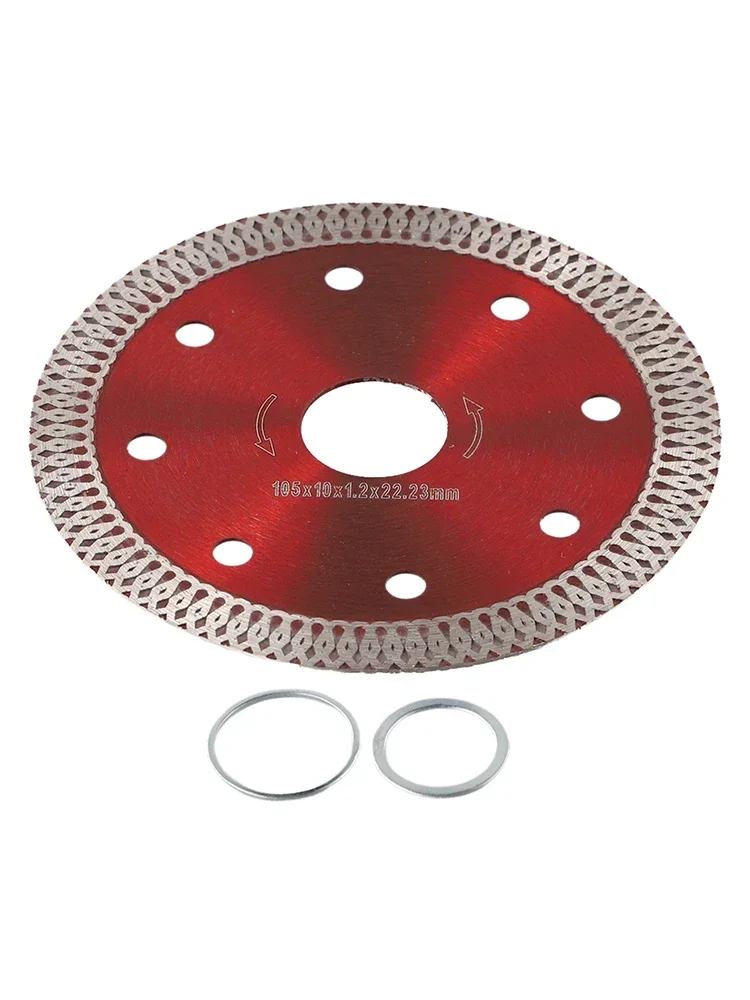 

Disc Diamond Saw Blade For Granite Marble Tile Ceramic Brick Cutting 10mm Height 100/115/125mm 4/4.5/5in X Teeth