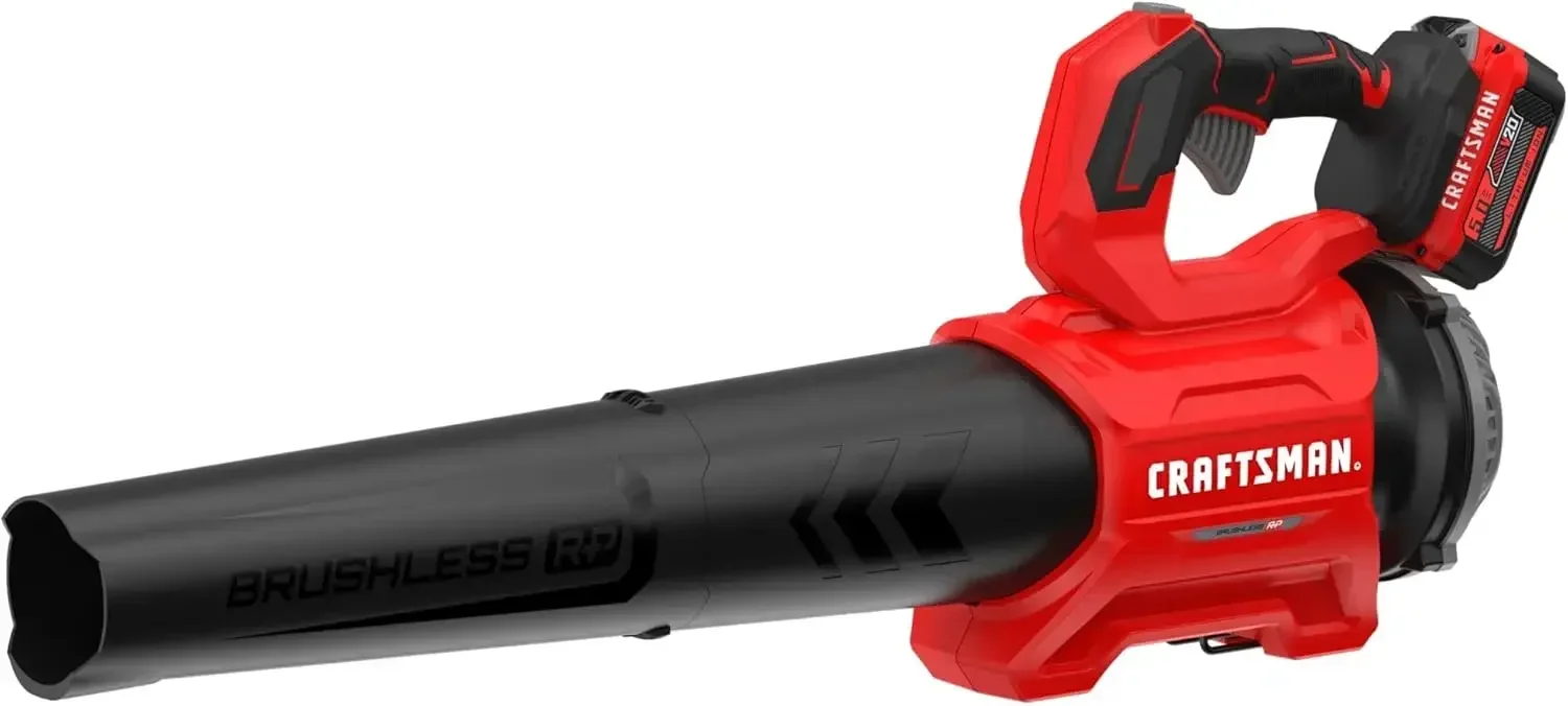 RP Cordless Leaf Blower, Up to 110 MPH Power, Brushless Motor, 5.0Ah Battery & Charger Included (CMCBL730P1)