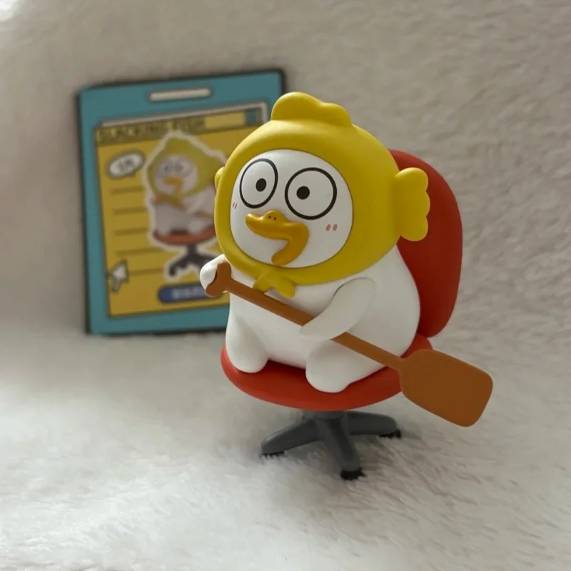 

Blind Box Plzdot Genuine Xiao Liu Duck Professional Team Series Mysterious Surprise Box Cute Mini Doll Desktop Ornament Toy Gift