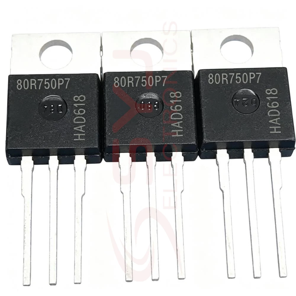 5PCS 80R750P7 IPP80R750P7 AOT25S65 T25S65 CRSS187N20N3 IPP100N10S3-05 3PN1005 IXTP48N20T 30ETH06 TO-220
