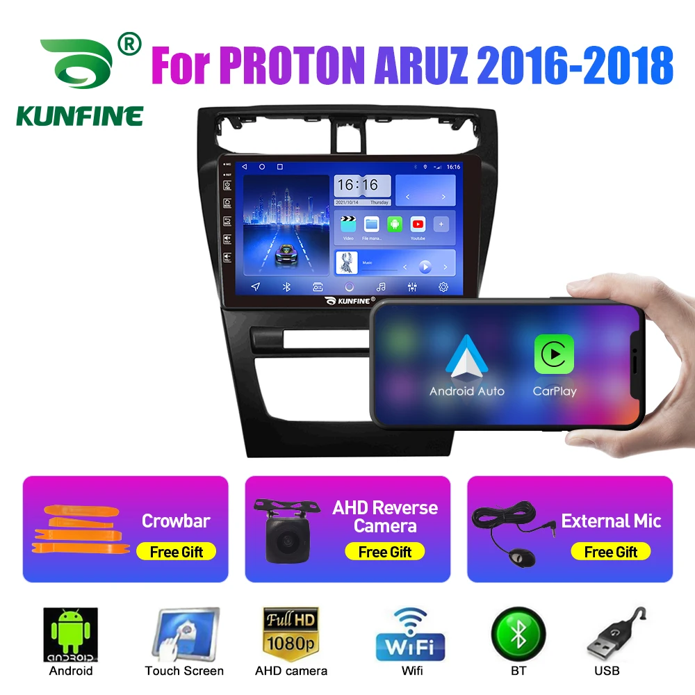 

2Din Android Car Radio For PROTON ARUZ 2016-2018 Car Stereo GPS Navigation Video Player Carplay Android Auto BT WIFI 4G Headunit