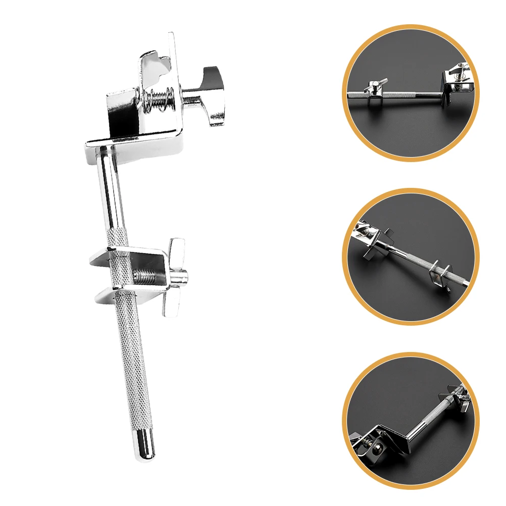 

Cowbell Mounting Clamp Accessory Holder for Drum Clip Fixing Connecting Mounted Bracket