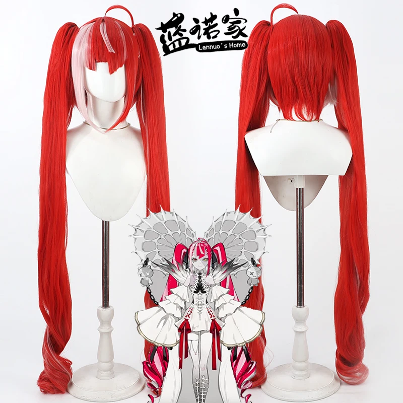 

NIJISANJI Virtual YouTube Kureiji Ollie Cos Cosplay Wig Halloween Carnival Party Prop Synthetic Hair Heat Resistant Fiber