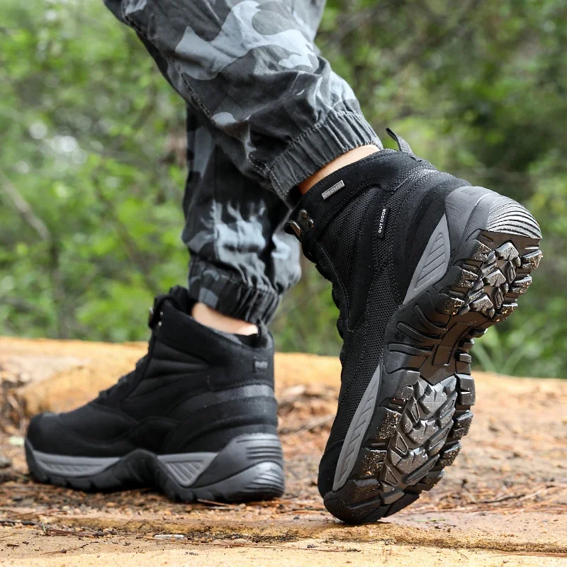 Men Tactical Boots Waterproof Army Plus Climbing Shoes Size Boot Casual Outdoor Free Shipping Brand Ankle Hiking Shoes