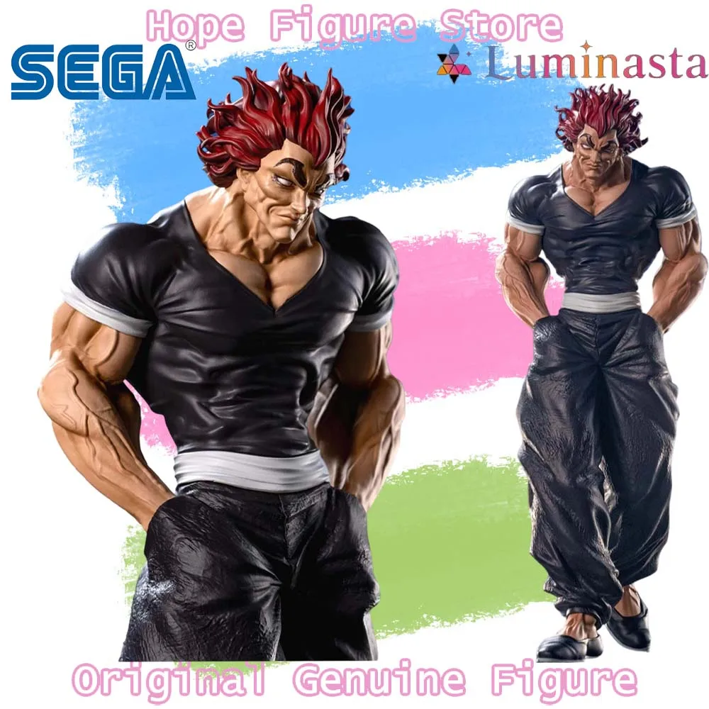 In Stock Genuine SEGA  Luminasta Baki Dou Yujiro Hanma Figure Anime Model Toy