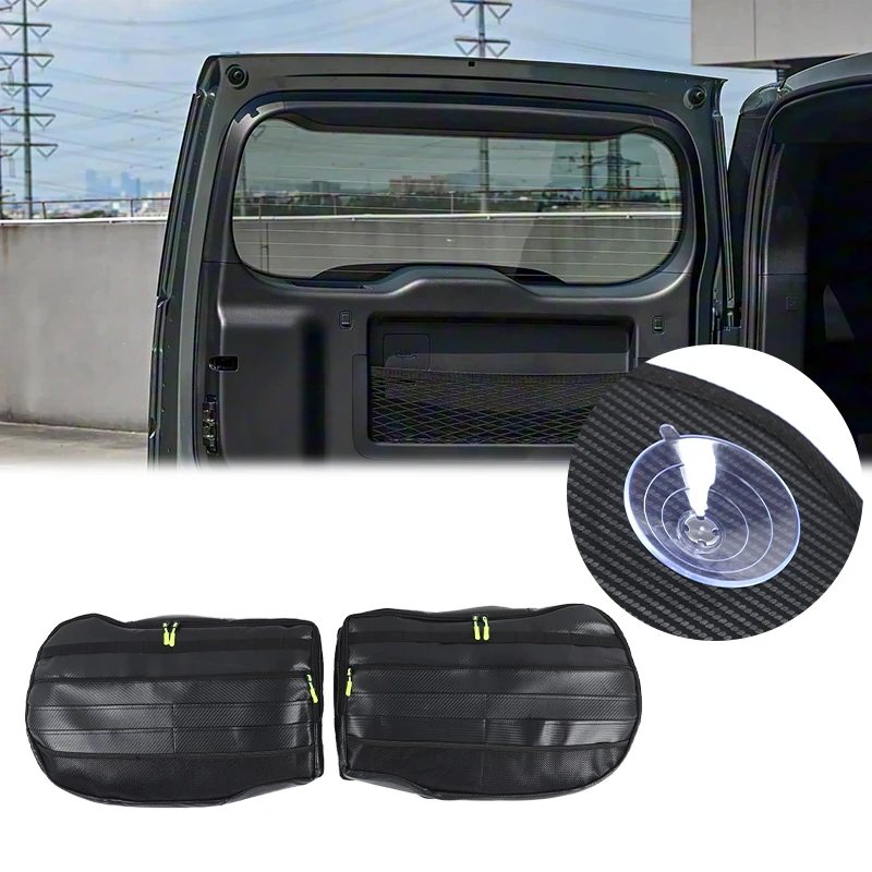 Trunk Organizer Oxford Cloth Storage Box Stowing Tidying Tailgate Hanging Bag For BYD Equation Titanium 7 Ti7 Denza B7 2025-2026