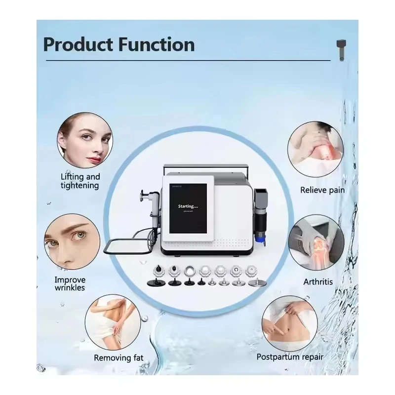 Portable Cet Ret Rf 448k Machine Cet Ret Rf Radiofrequency Slimming Lipolysis EMS Shockwave Body Massage Machine Highly Recommen