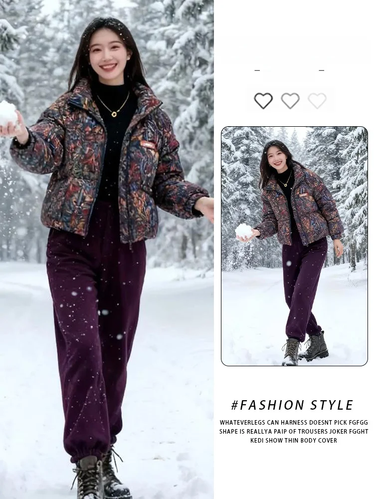 

Slimming Color Blo Cotton Jaet Women's Simple Sle Lazy Faion Design Winter New Arrival Casual Commute Loose Fit Coat