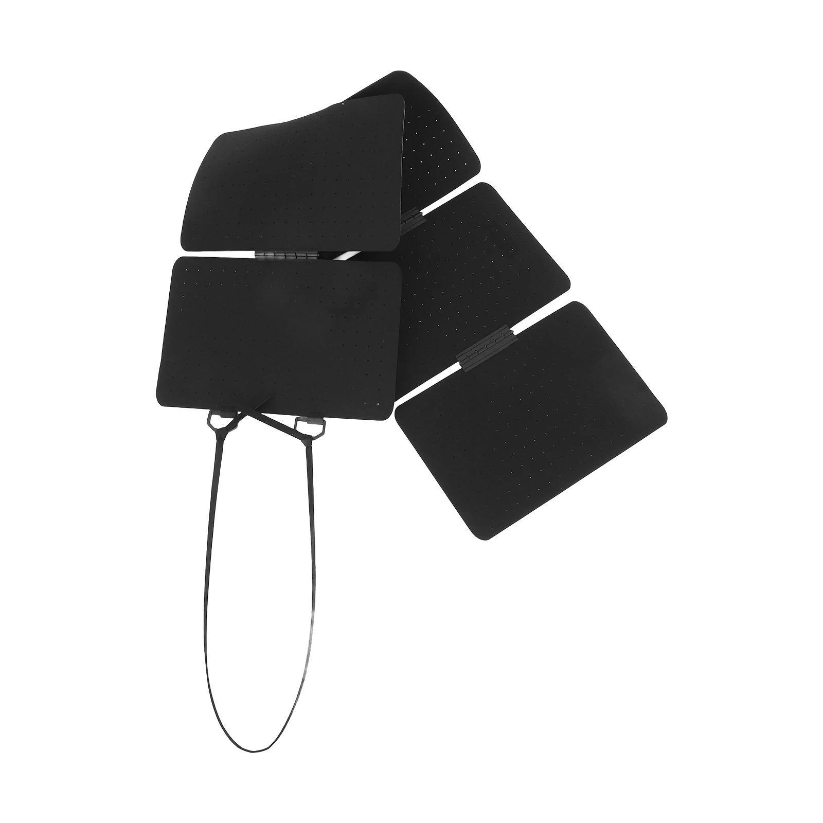 

Detachable Felt Earring Holder Wall Mounted Jewelry Organizer Black Compact Display Case for Enamel Pins Badges Earrings