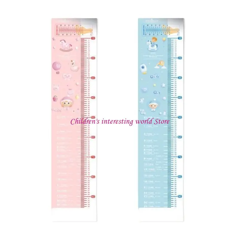 

Children's Height Measurement Pad PVC Baby Growth Tracking Ruler Height Meter 425F