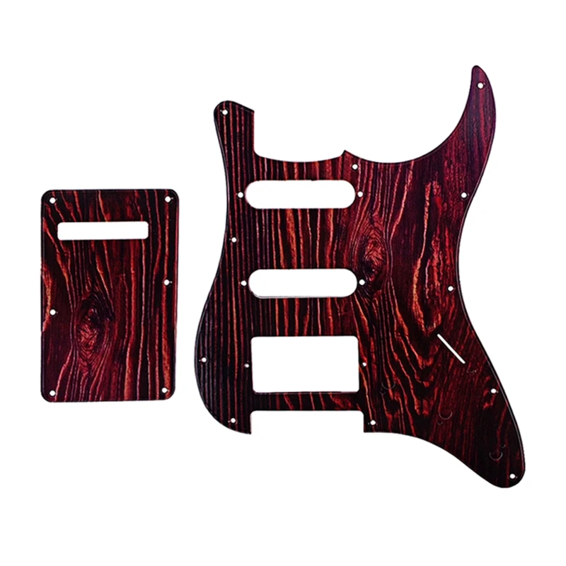 

SSH Guitar Pickguard Задняя пластина в винтажном стиле Guitar 3-слойная накладка тигрового цвета Царапина для гитары