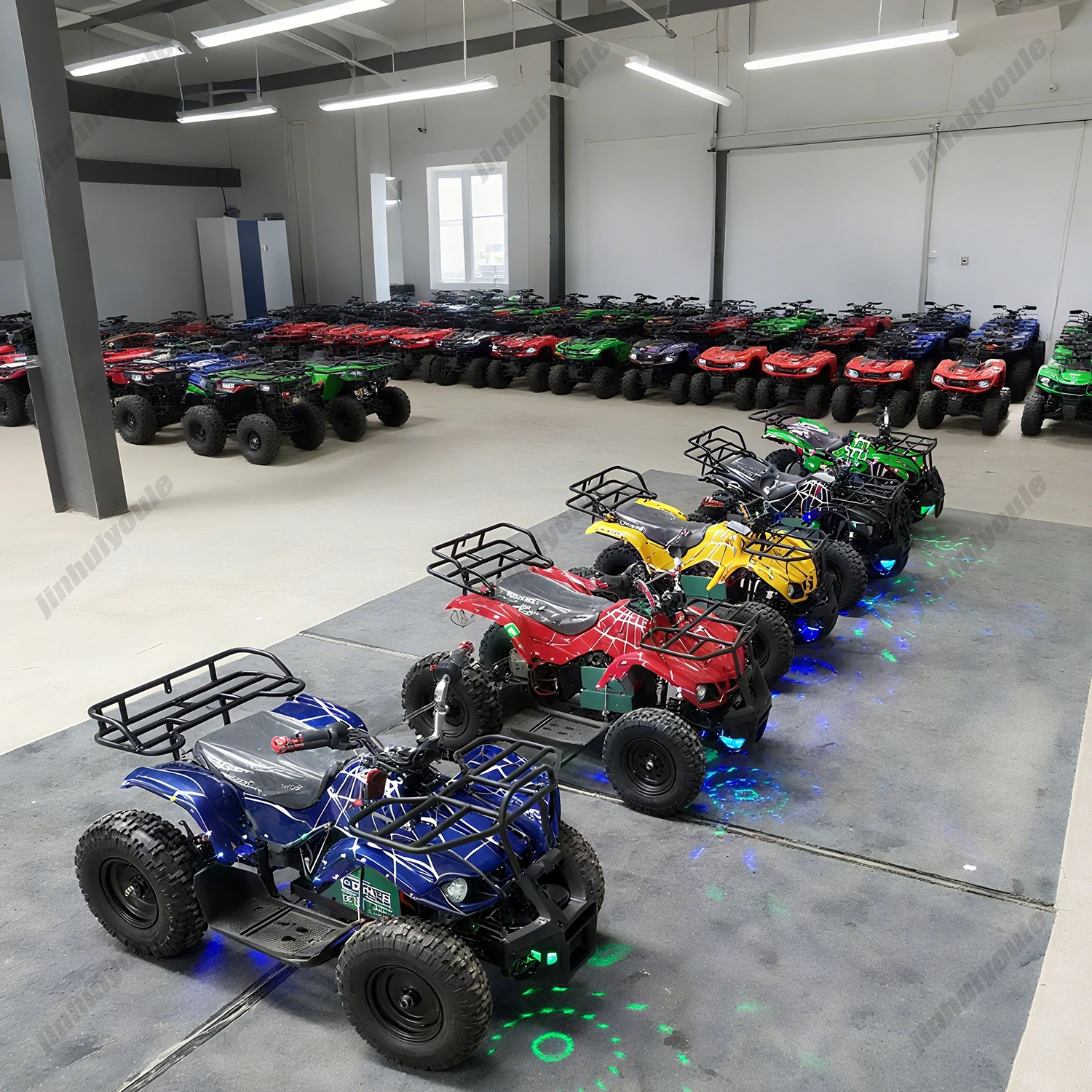 

Colorful Electric Remote Control Bumper Car 360 Degree Small ATV Indoor/Outdoor Playground Riding Equipment for Children Plastic