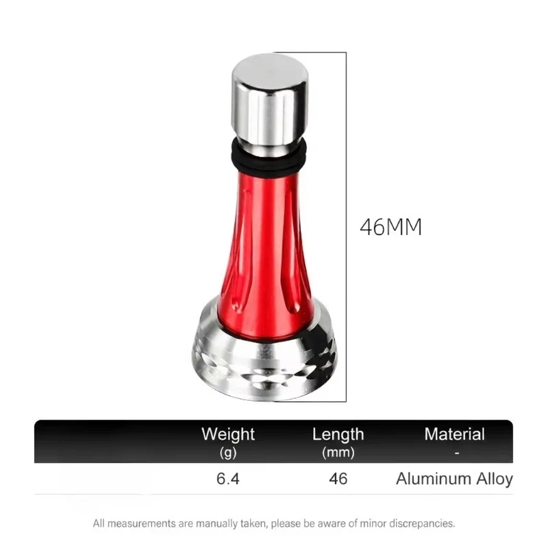 QAJTAO Fishing Reel Balancing Rod, Aluminum Alloy Spinning Reel Anti-Collision Pole with Screw-in Design for Lure Fishing