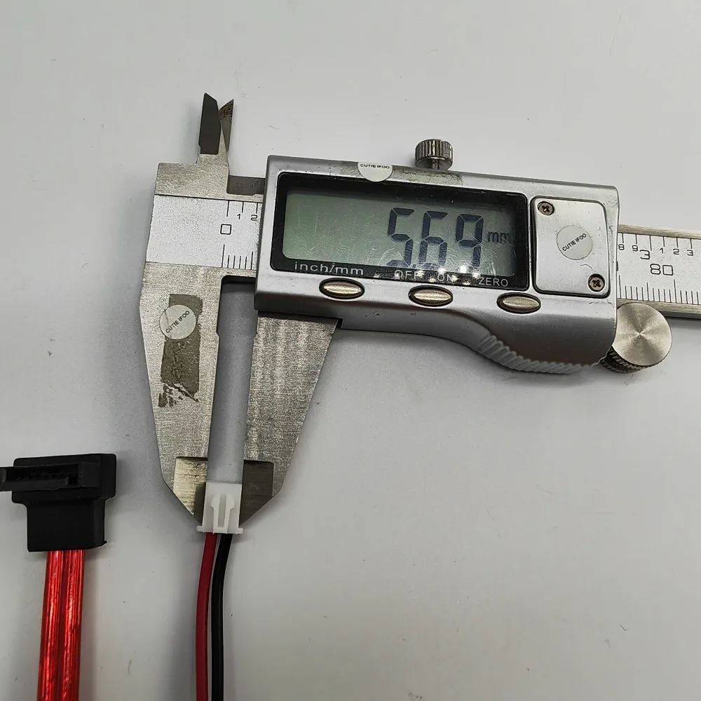 Kabel zasilający dysk twardy SATA do IDE Kąt 90 stopni 22P 7+15Pin 7+2Pin 11cm — zdjęcie produktu 5