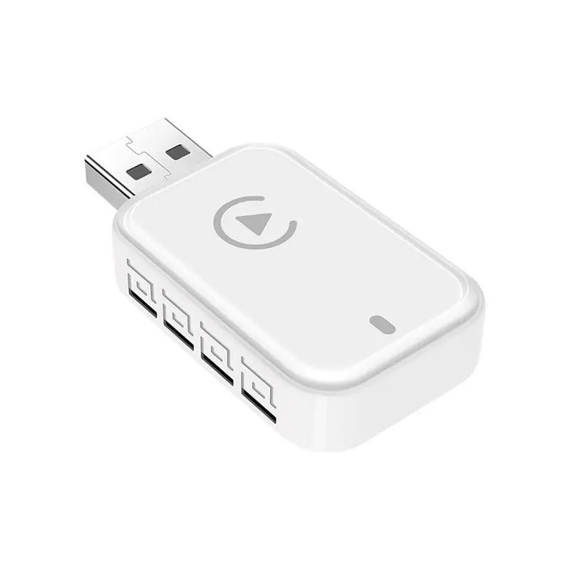 A64P-Mini Box 2In1 Wireless Carplay Android Auto Box Wired To Wireless Dongle Automatic Connect Adapter Bluetooth Plugandplay