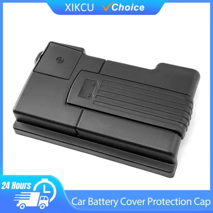 Car Electrode Engine Battery Cover Protection Cap Waterproof Shell Protector For Tiguan 2 Passat B8 Golf Sportsvan Mk7 Touran