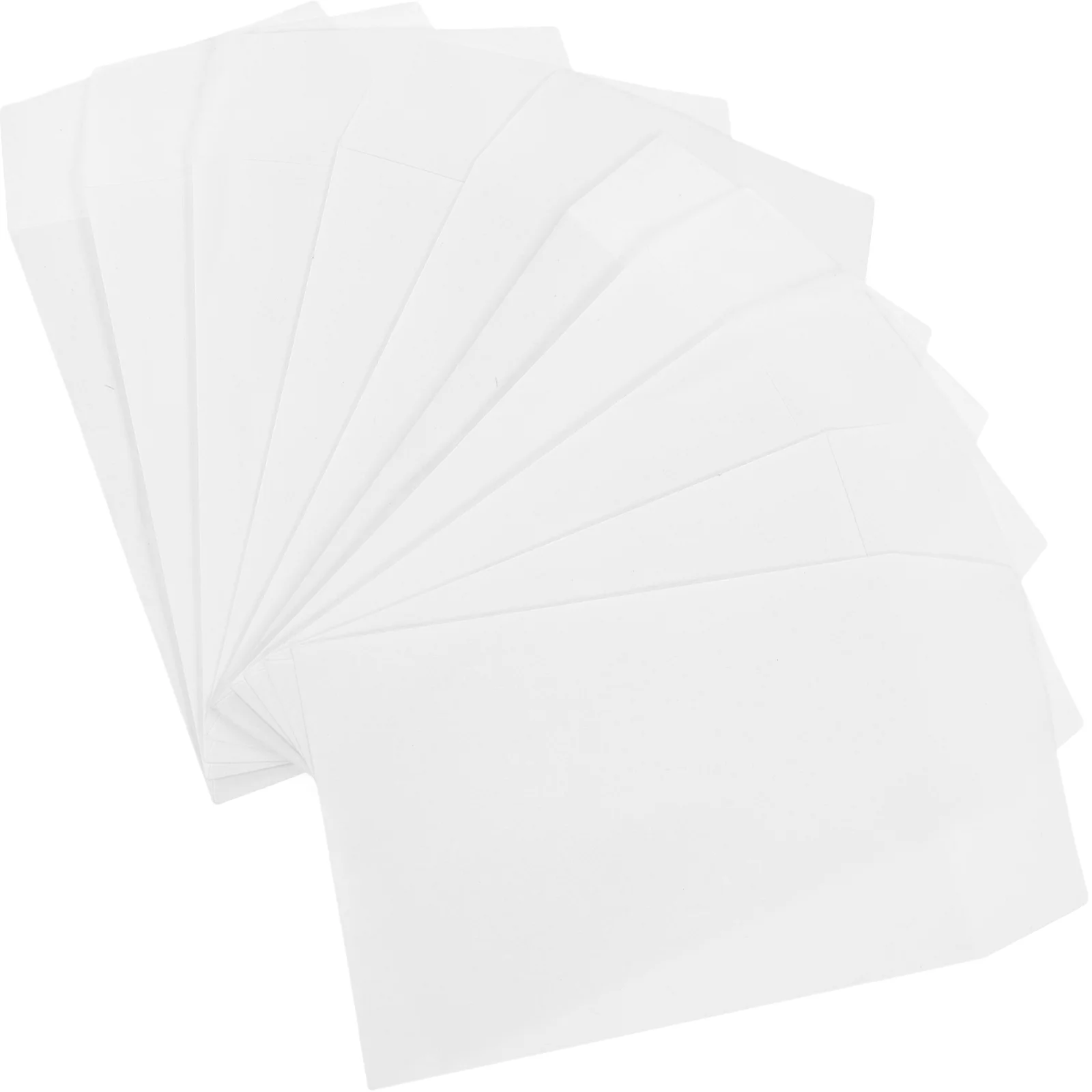 

100 Pcs 100pcs Saliva Glue Envelope Blank Bag Chinese Style (white) 10k Savings Challenge 10000 Paper