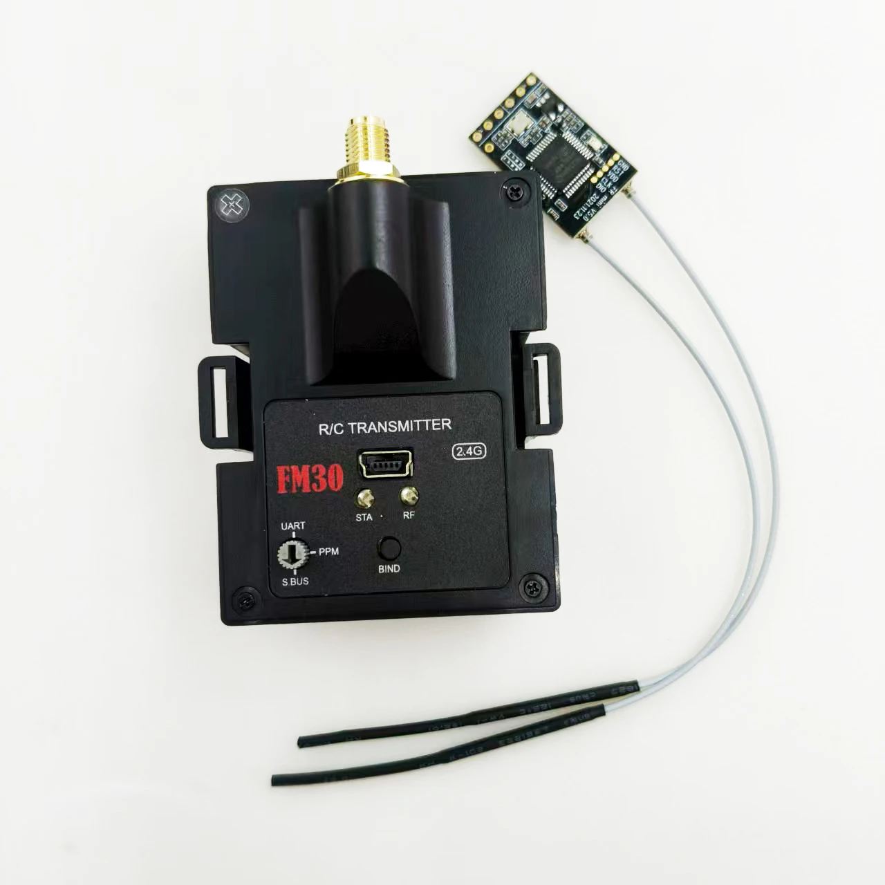 

SIYI FM30 Телеметрия Bluetooth Мини-приемник Радиомодуль дальнего действия Передатчик Datalink OpenTX ExpressLRS 2,4G 30 км RC Самолет