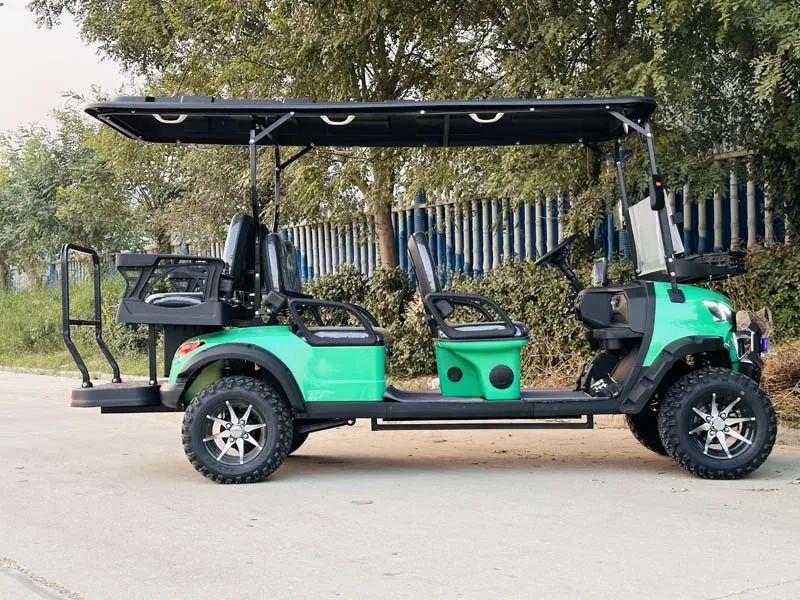 أسعار الجملة عربات الغولف الكهربائية 4 + 2 مقاعد عربة الغولف الكهربائية مع برودة