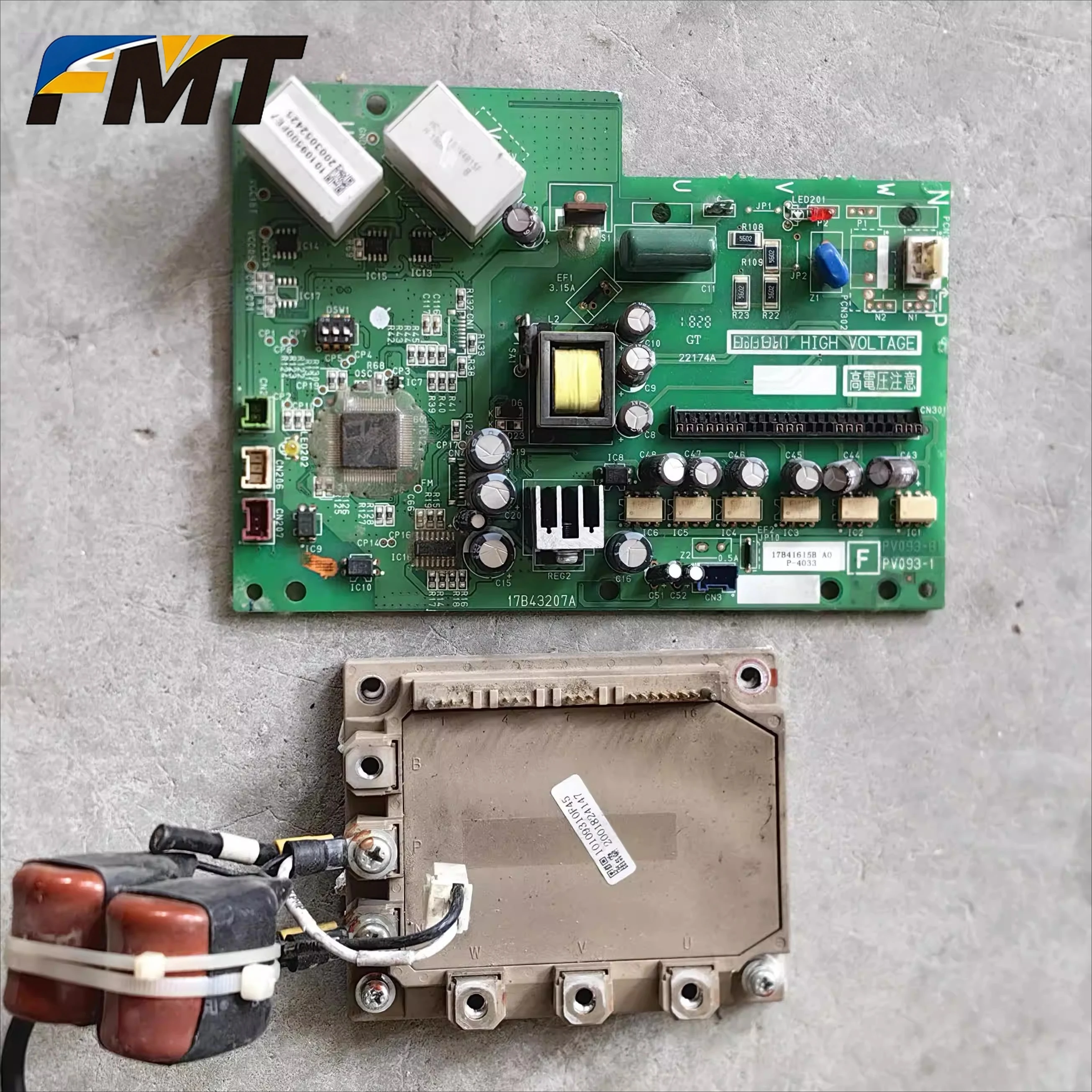 

FMT-FMT-Suitable For Hitachi Central Air Conditioner Inverter Board 17B41615B Drive Board 17B43207A P-4033/PV093-
