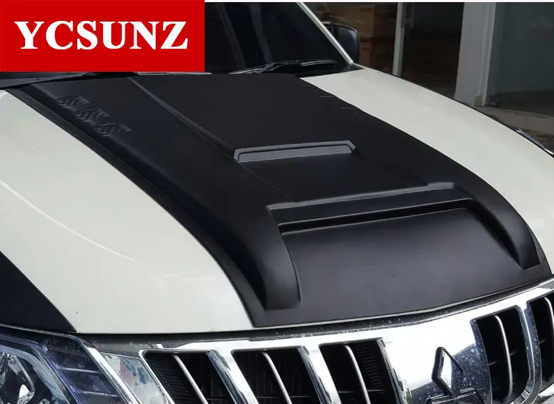 Bonnet Scoop Hood Cover For Mitsubishi L200 Triton 2015 2016 2017 2018 2019 For Mitsubishi Pajero Sport 2016-2019 Accessories