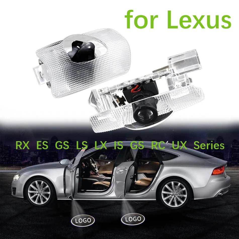 2Pcs Led Car Door S… - image