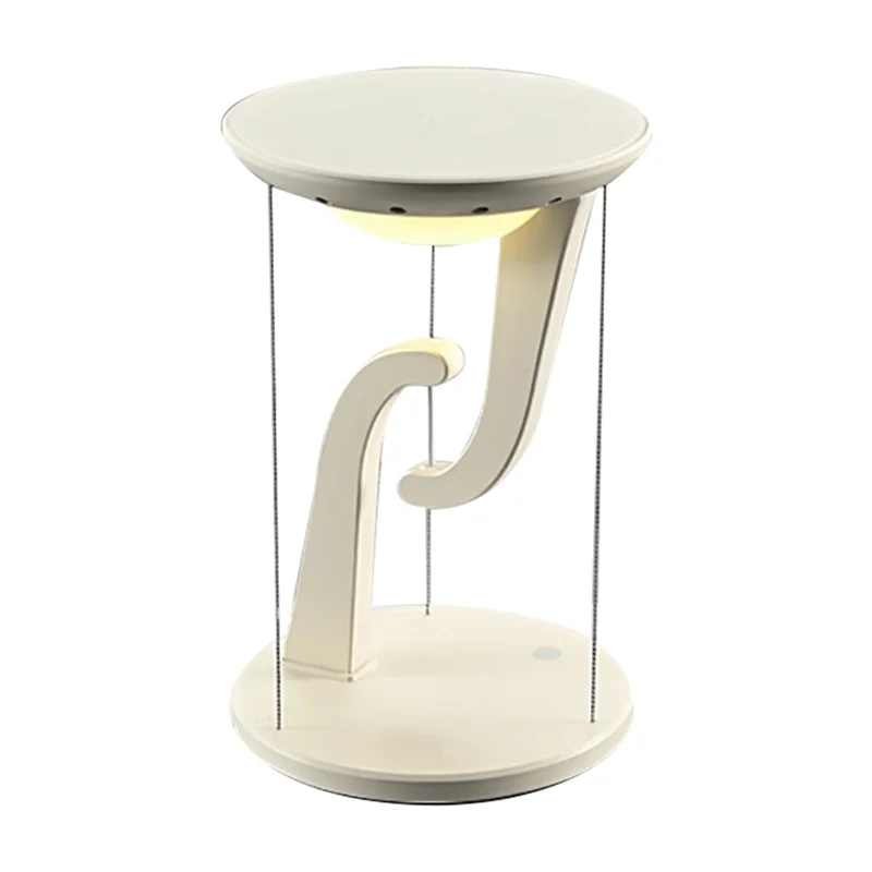 

A82I-LED Wireless Charging Desk Lamp With Touch Control For Bedroom - Floating Design Novelty Night Light