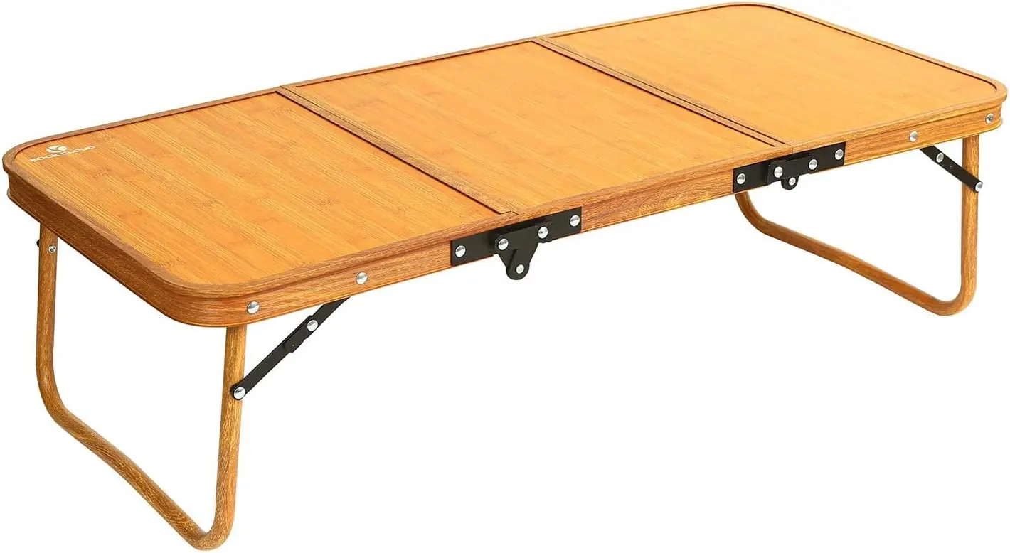 

Portable Camping Table Ultralight Camp Table Foldable 3-Folding Beach Table for Camping Hiking Garden Outdoor Picnic