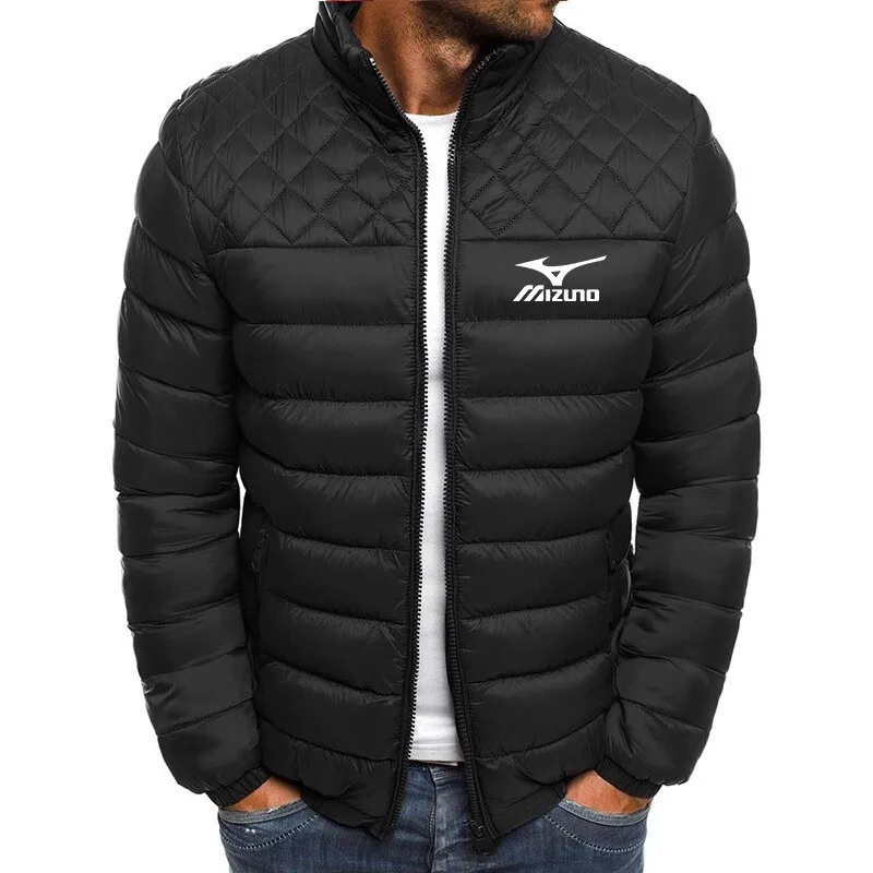 2024 Herbst Winter Baumwolle Herren Daunenjacke Verdickter Kragen Warme Jacke, Sportbekleidung Oberbekleidung