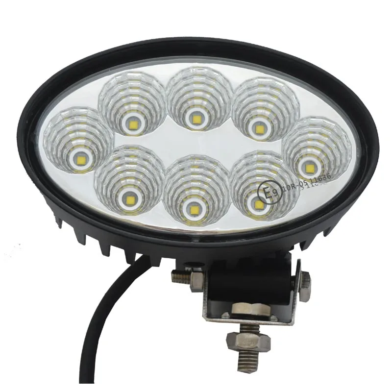 Led Work Light oval 40w 12v 24v 4x4 Car Truck Trailer Tractor Forklift Off-road Working Lamp