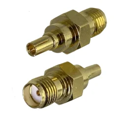 1pcs Connector Adapter SMA Female Jack to CRC9 Male Plug RF Coaxial Converter Straight 50ohm Wire Terminal New